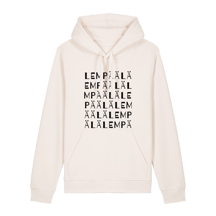 Lempäälä ordlek hoodie – hoodie från PinShirt