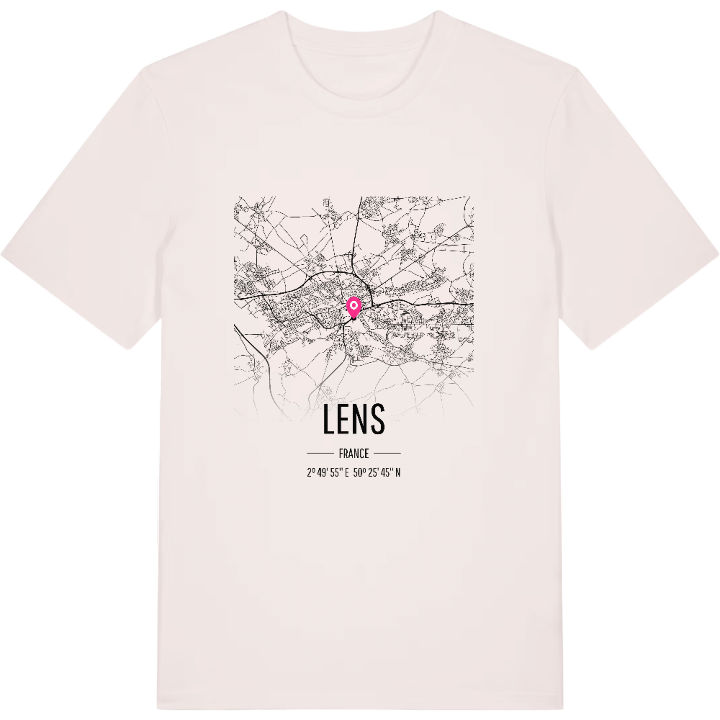 Lens karta t-shirt – t-shirt från PinShirt