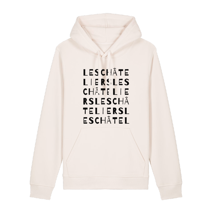 Les Châteliers ordlek hoodie – hoodie från PinShirt