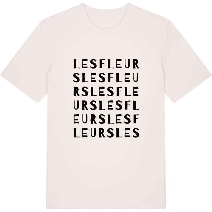 Les Fleurs ordlek t-shirt – t-shirt från PinShirt
