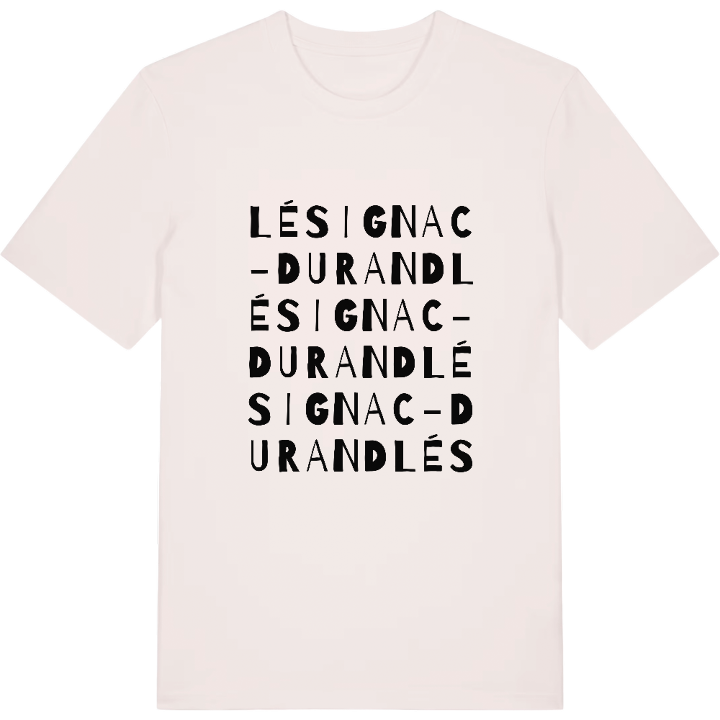 Lésignac-Durand ordlek t-shirt – t-shirt från PinShirt