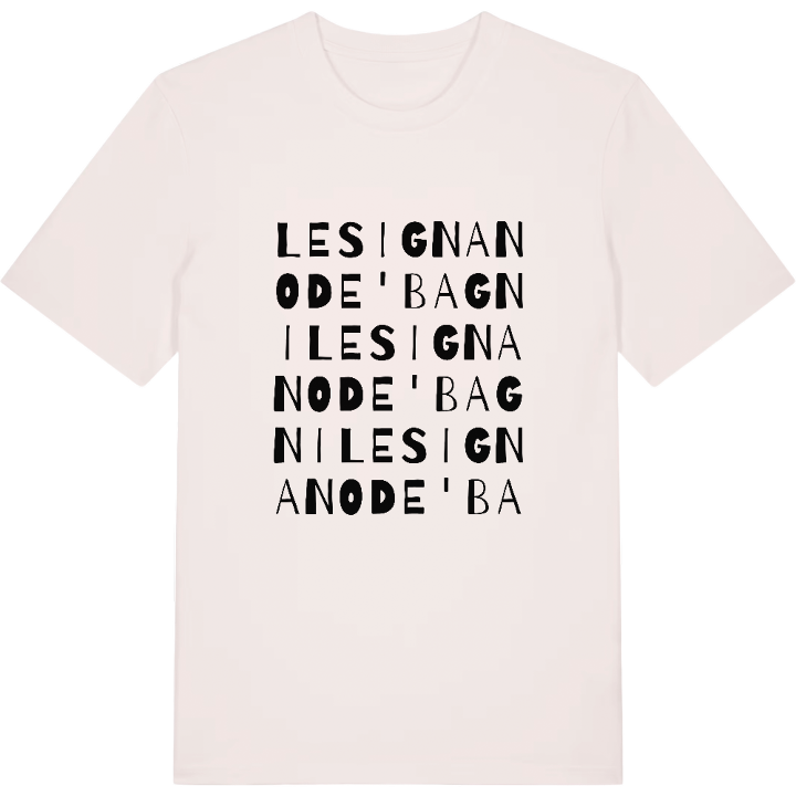 Lesignano de' Bagni ordlek t-shirt – t-shirt från PinShirt