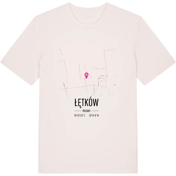 Łętków karta t-shirt – t-shirt från PinShirt