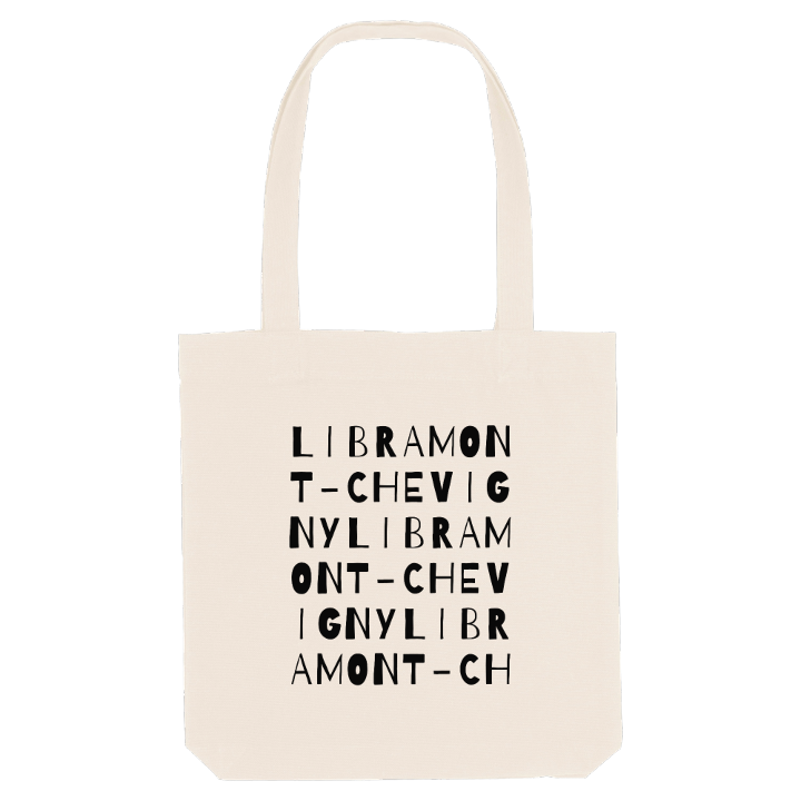 Libramont-Chevigny ordlek tygkasse – tygkasse från PinShirt