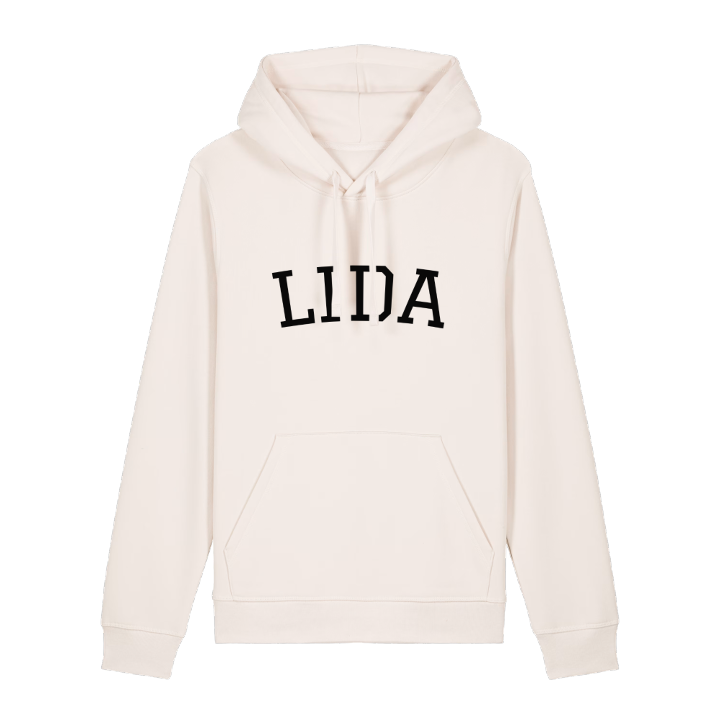 Lida böjd hoodie – hoodie från PinShirt