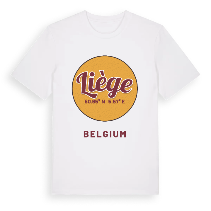Liège cirkel t-shirt – t-shirt från PinShirt