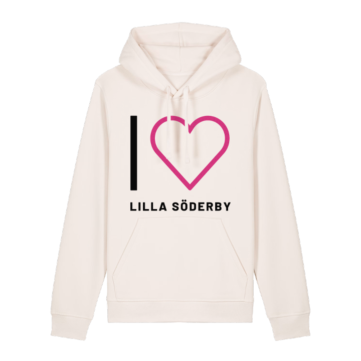 Jag älskar Lilla Söderby hoodie stort tryck – hoodie från PinShirt