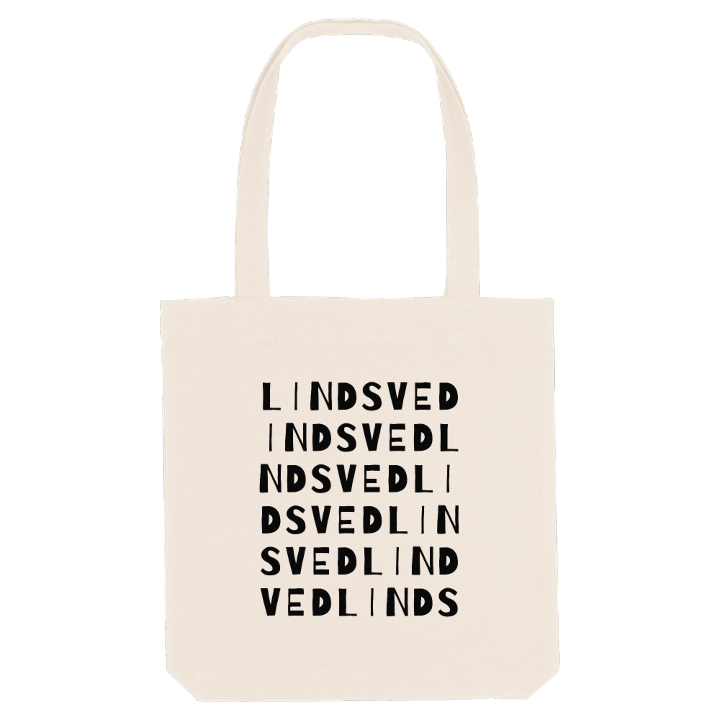Lindsved ordlek tygkasse – tygkasse från PinShirt