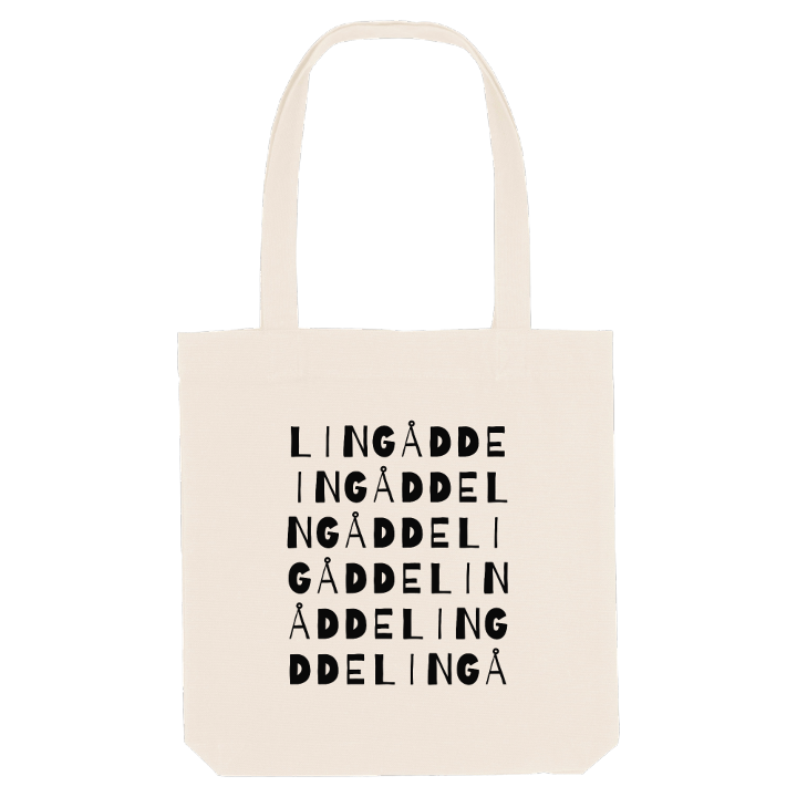 Lingådde ordlek tygkasse – tygkasse från PinShirt