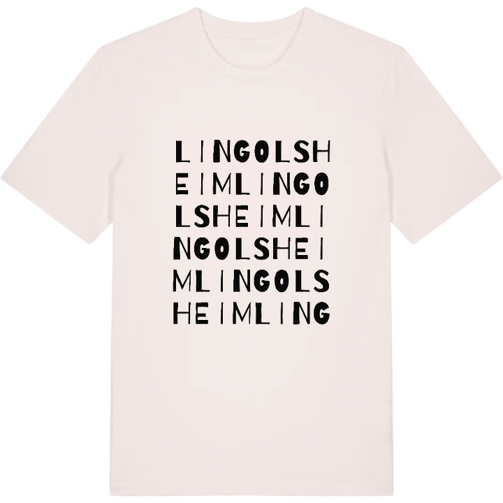 Lingolsheim ordlek t-shirt – t-shirt från PinShirt