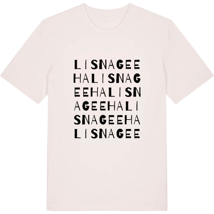 Lisnageeha ordlek t-shirt – t-shirt från PinShirt
