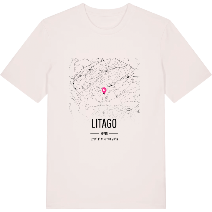 Litago karta t-shirt – t-shirt från PinShirt