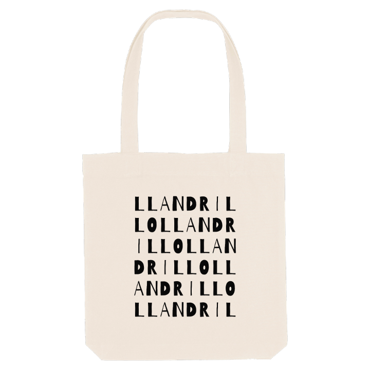 Llandrillo ordlek tygkasse – tygkasse från PinShirt