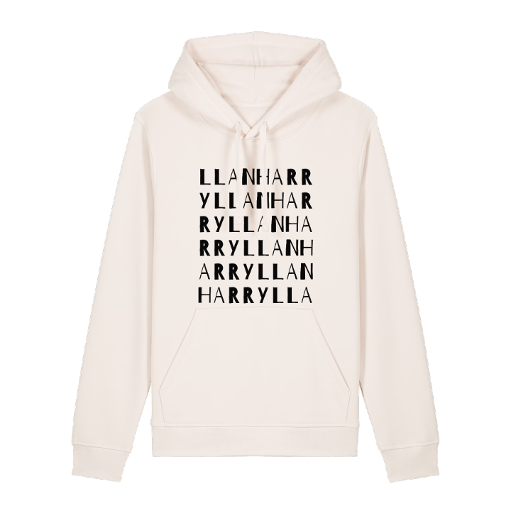 Llanharry ordlek hoodie – hoodie från PinShirt