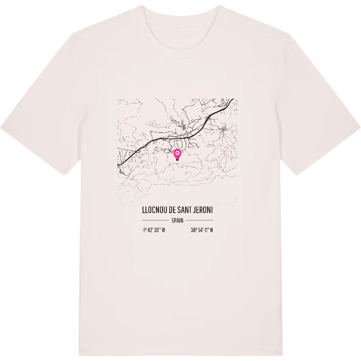 Llocnou de Sant Jeroni karta t-shirt – t-shirt från PinShirt