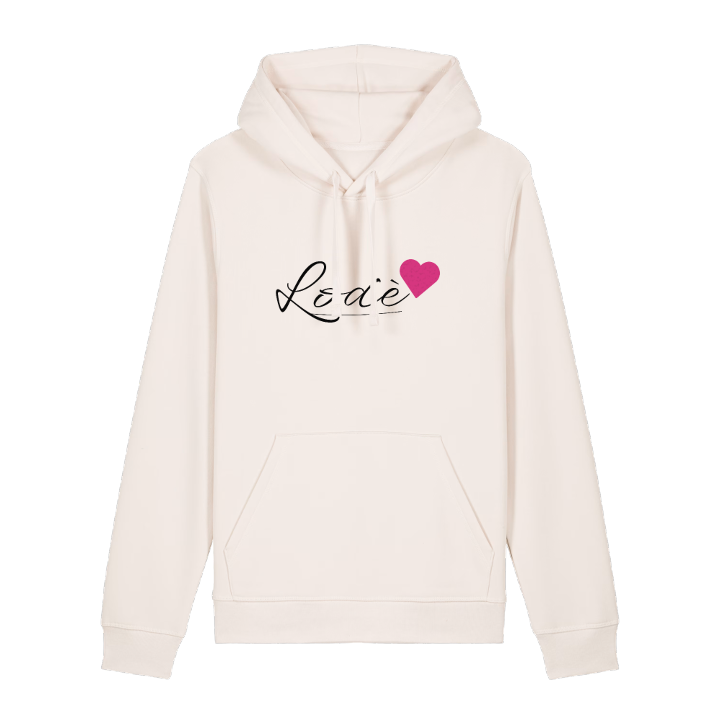 Lodè hjärta hoodie – hoodie från PinShirt