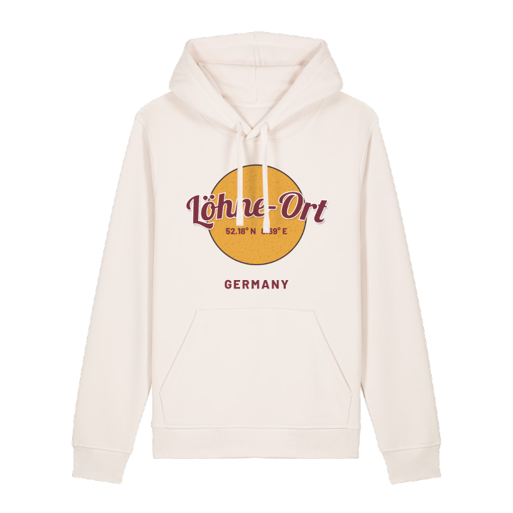 Löhne-Ort cirkel hoodie – hoodie från PinShirt