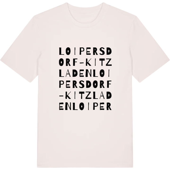 Loipersdorf-Kitzladen ordlek t-shirt – t-shirt från PinShirt