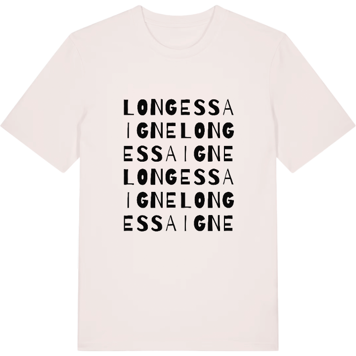 Longessaigne ordlek t-shirt – t-shirt från PinShirt
