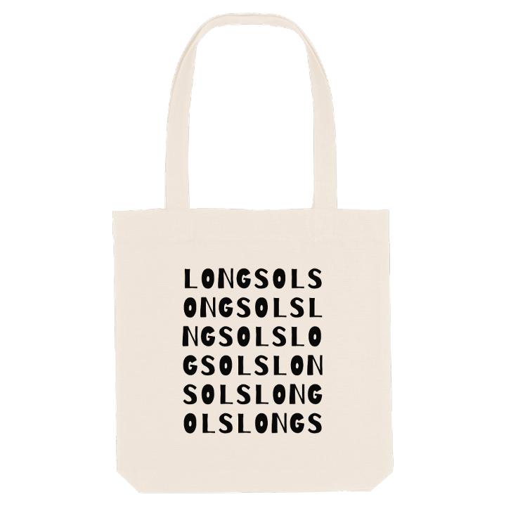 Longsols ordlek tygkasse – tygkasse från PinShirt