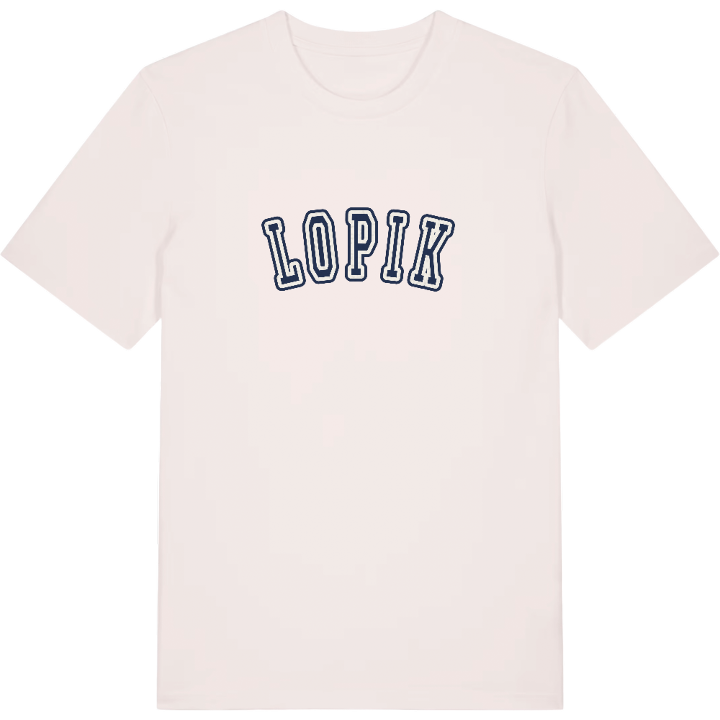 Lopik college t-shirt – t-shirt från PinShirt