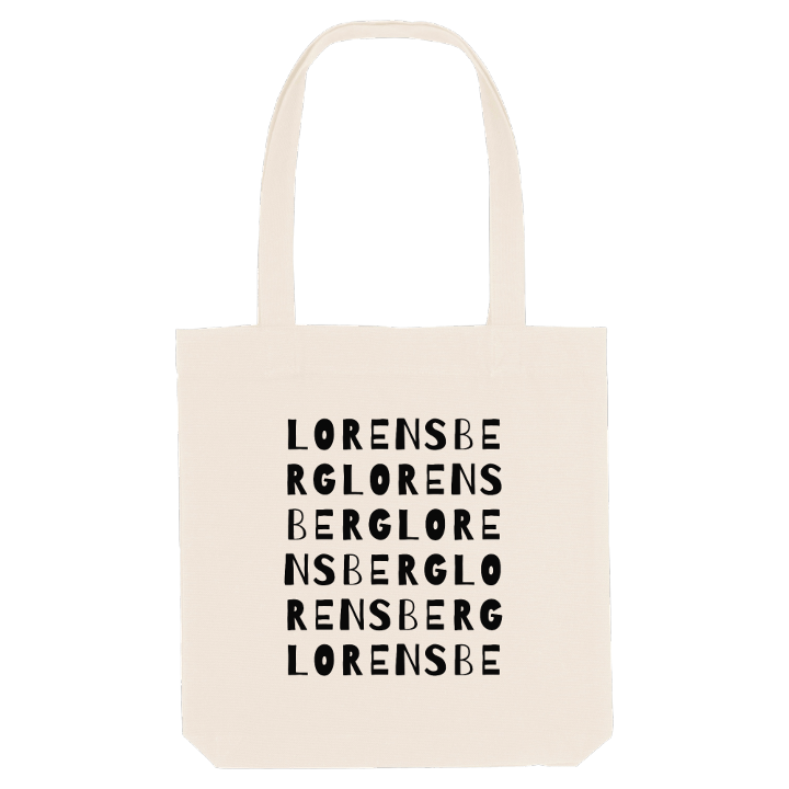 Lorensberg ordlek tygkasse – tygkasse från PinShirt