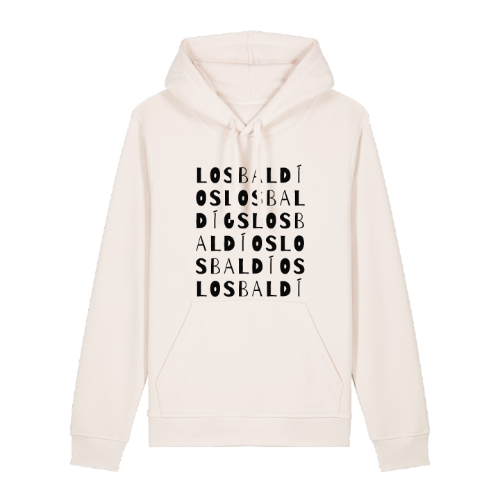 Los Baldíos ordlek hoodie – hoodie från PinShirt
