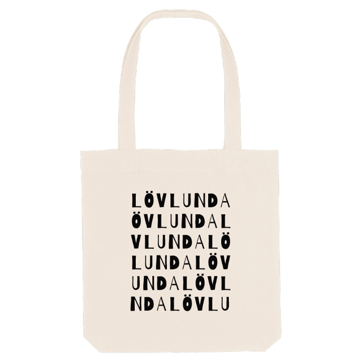 Lövlunda ordlek tygkasse – tygkasse från PinShirt