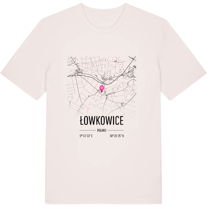 Łowkowice karta t-shirt – t-shirt från PinShirt