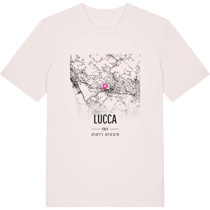 Lucca karta t-shirt – t-shirt från PinShirt