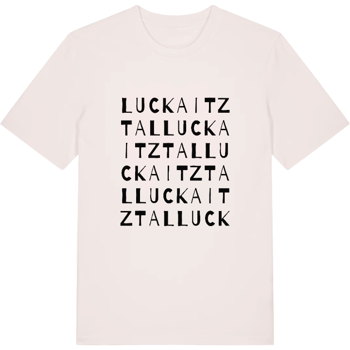 Luckaitztal ordlek t-shirt – t-shirt från PinShirt