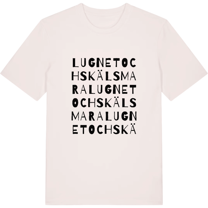 Lugnet och Skälsmara ordlek t-shirt – t-shirt från PinShirt