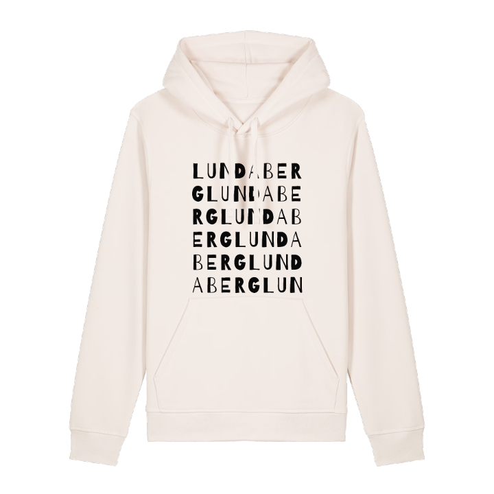 Lundaberg ordlek hoodie – hoodie från PinShirt