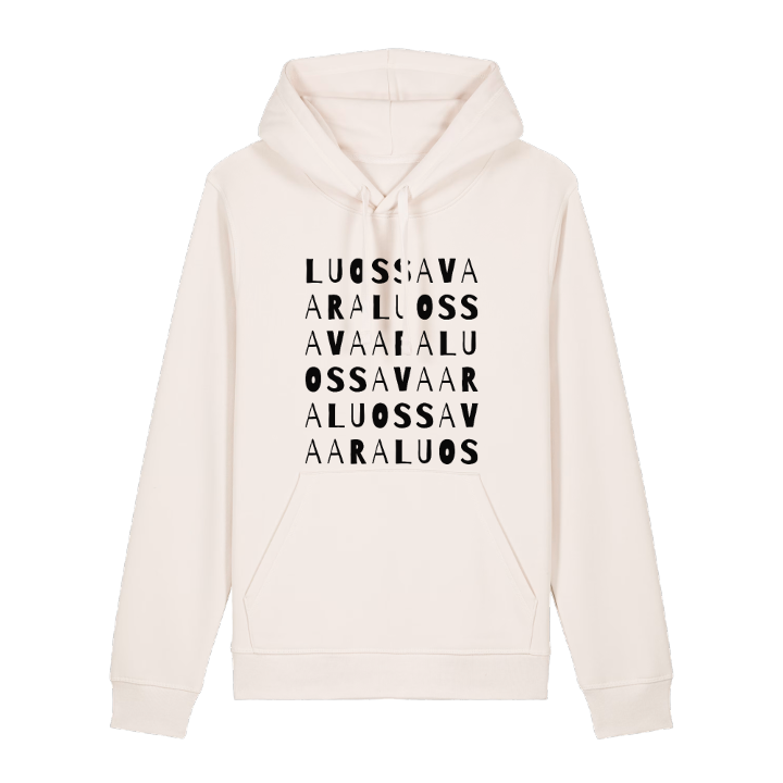 Luossavaara ordlek hoodie – hoodie från PinShirt