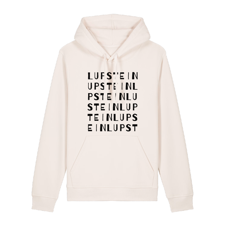 Lupstein ordlek hoodie – hoodie från PinShirt