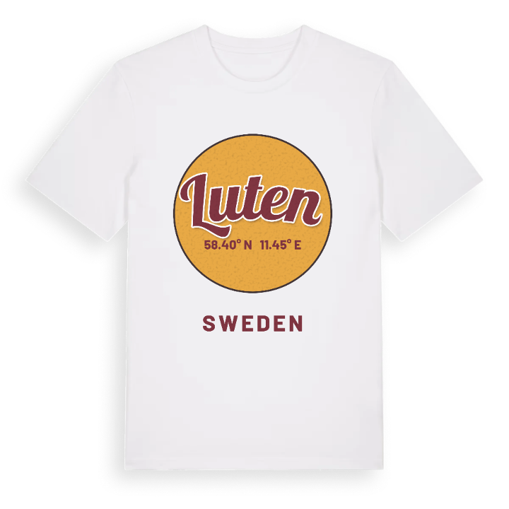Luten cirkel t-shirt – t-shirt från PinShirt
