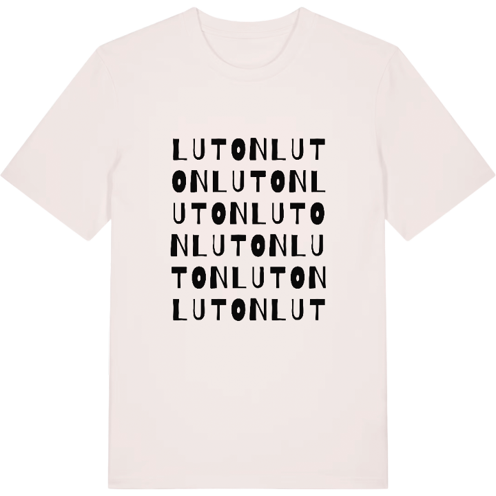 Luton ordlek t-shirt – t-shirt från PinShirt