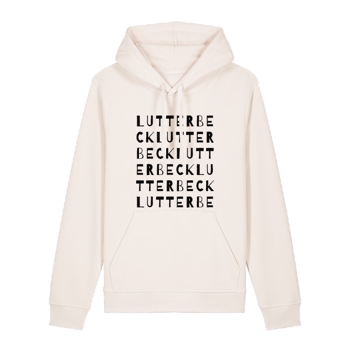 Lutterbeck ordlek hoodie – hoodie från PinShirt