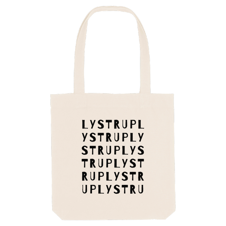 Lystrup ordlek tygkasse – tygkasse från PinShirt
