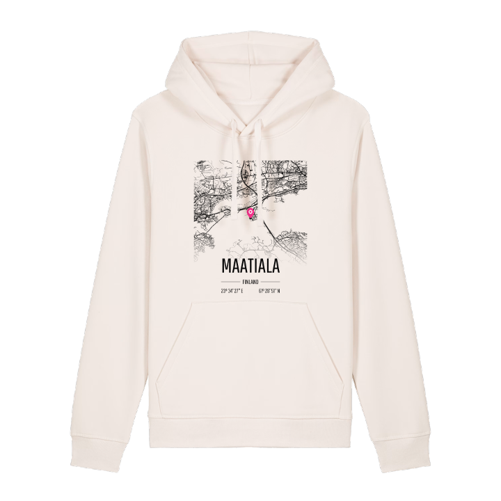 Maatiala karta hoodie – hoodie från PinShirt