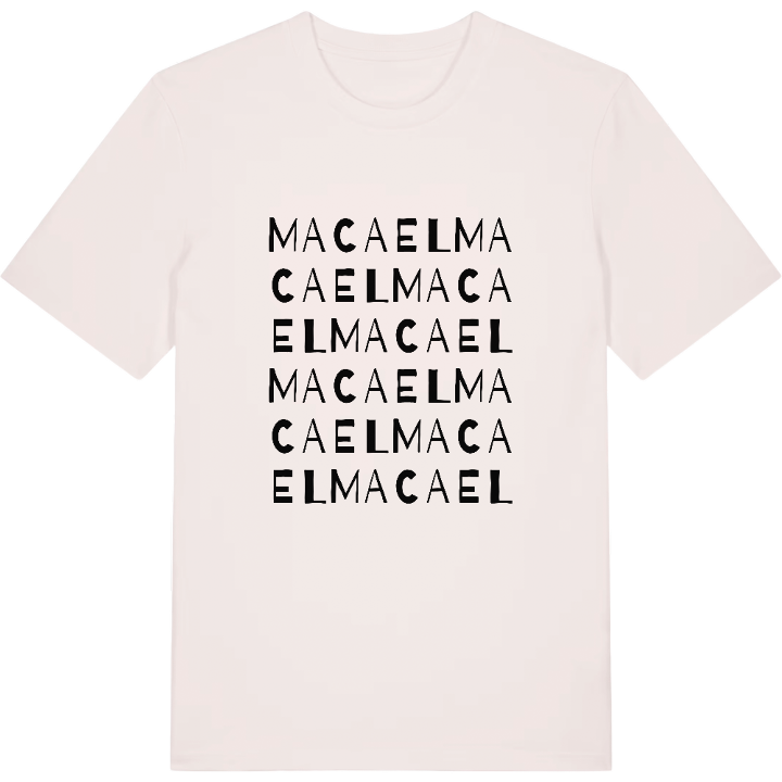 Macael ordlek t-shirt – t-shirt från PinShirt