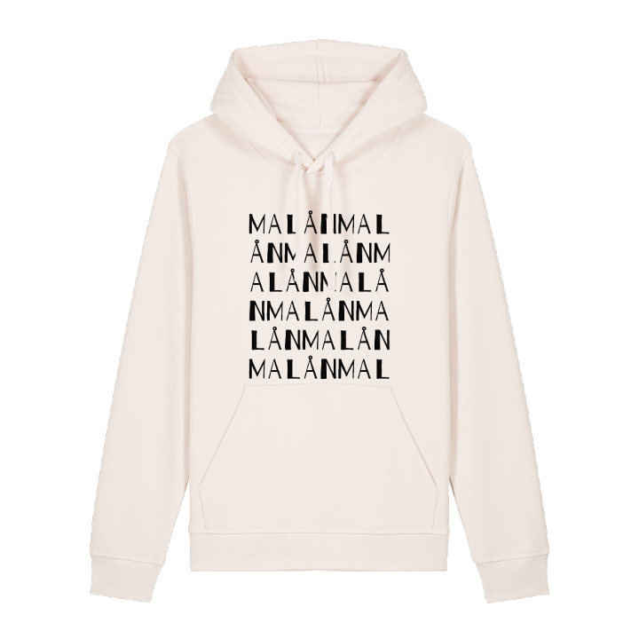 Malån ordlek hoodie – hoodie från PinShirt