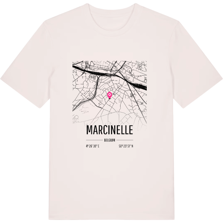 Marcinelle karta t-shirt – t-shirt från PinShirt