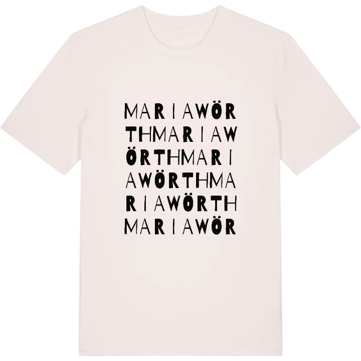 Maria Wörth ordlek t-shirt – t-shirt från PinShirt