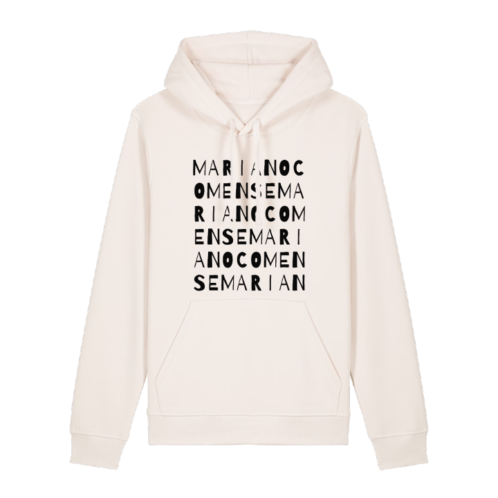 Mariano Comense ordlek hoodie – hoodie från PinShirt
