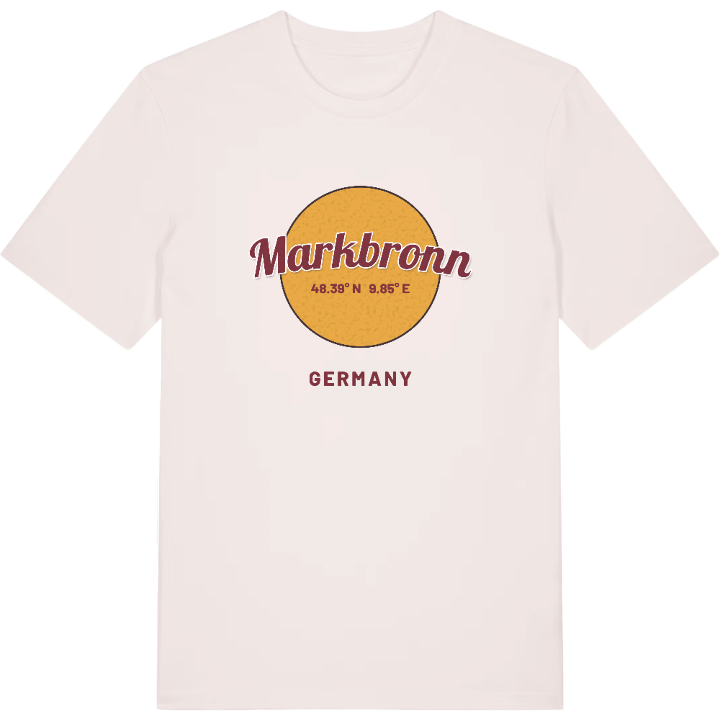 Markbronn cirkel t-shirt – t-shirt från PinShirt