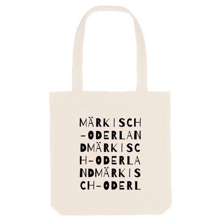 Märkisch-Oderland ordlek tygkasse – tygkasse från PinShirt