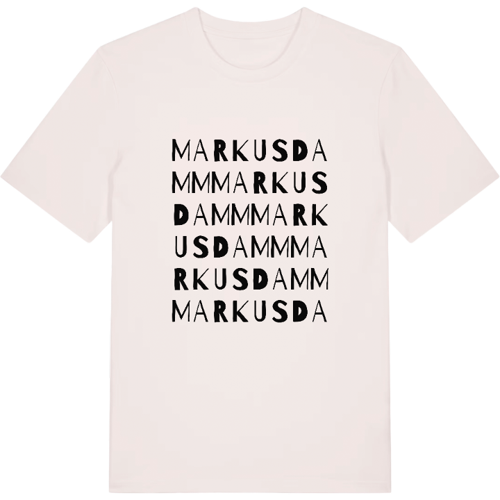 Markusdamm ordlek t-shirt – t-shirt från PinShirt