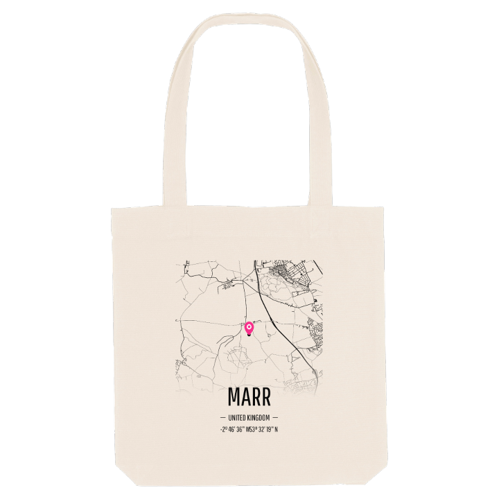 Marr karta tygkasse – tygkasse från PinShirt