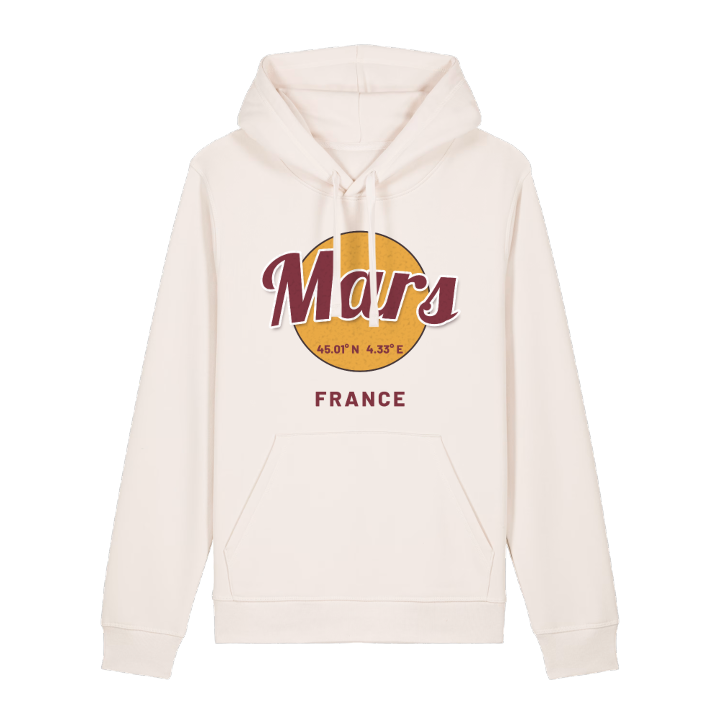 Mars cirkel hoodie – hoodie från PinShirt